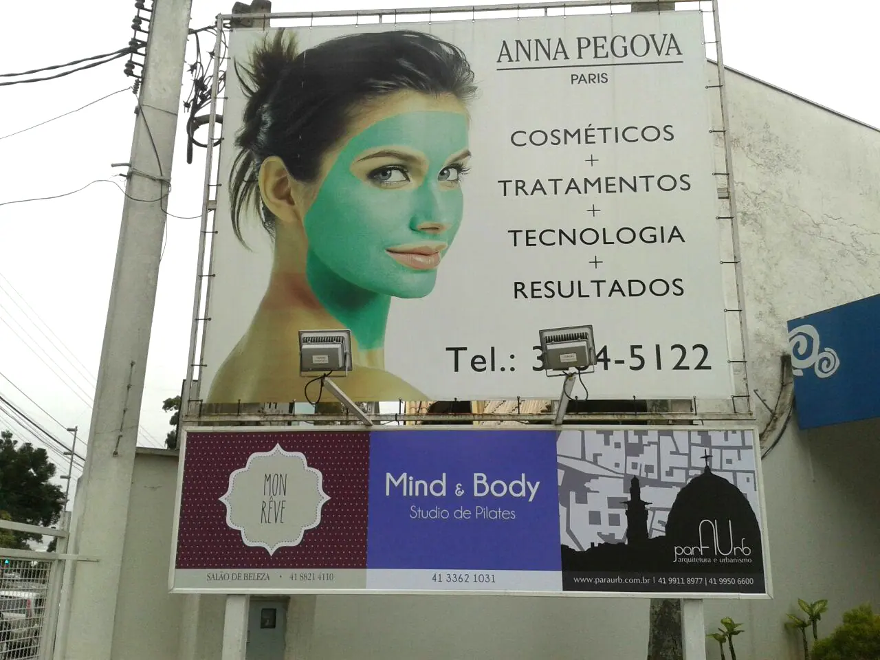 Banner em lona produzido pela LYNX Curitiba