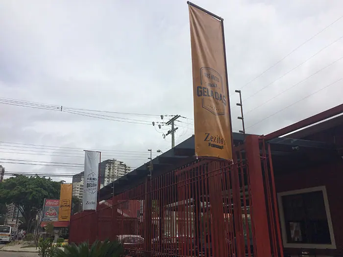 Banner em lona produzido pela LYNX Curitiba