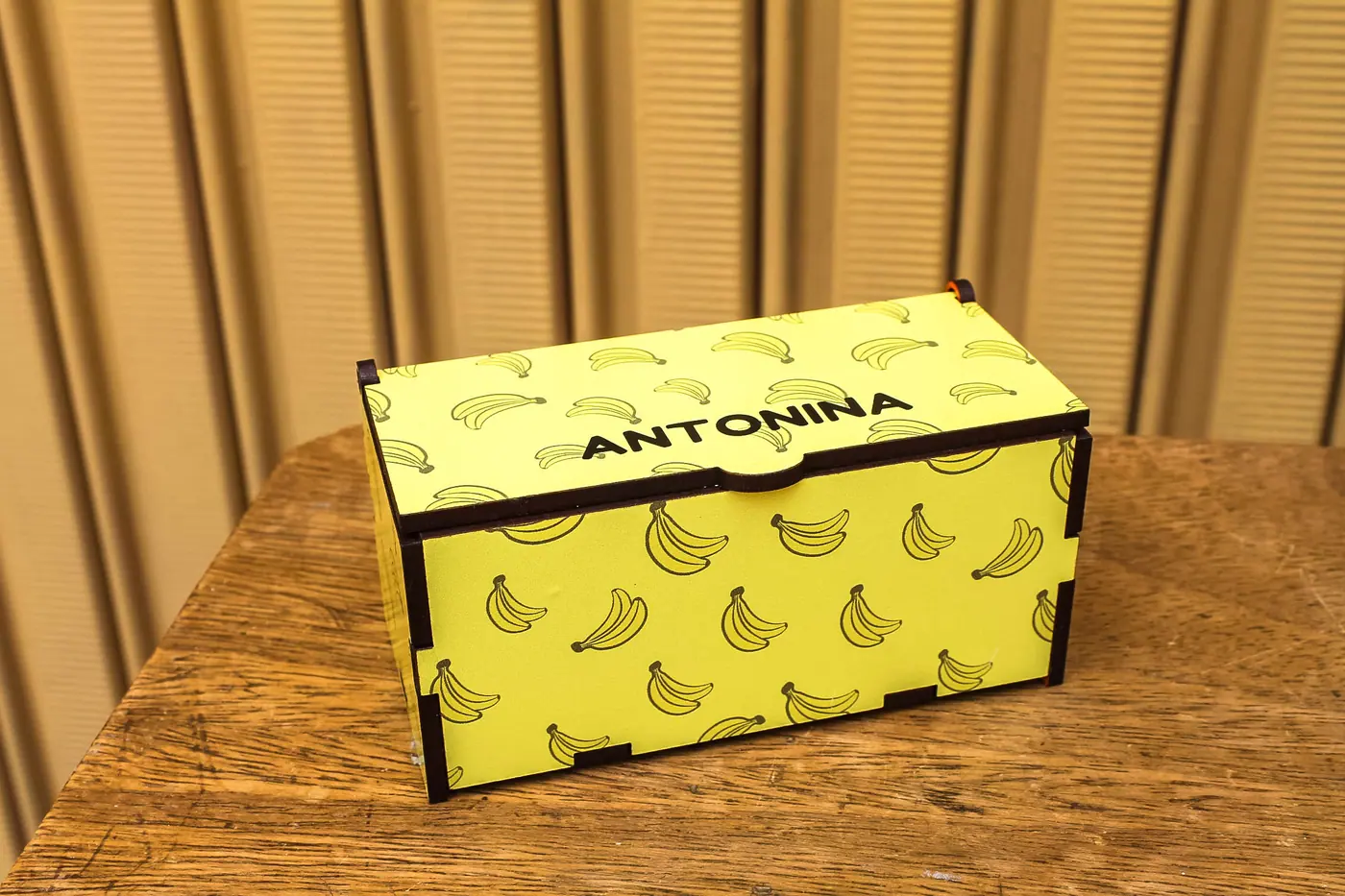 Caixa personalizada produzida pela LYNX Curitiba