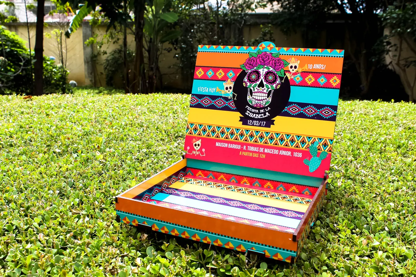 Caixinhas personalizadas — exemplo do portfólio da LYNX Curitiba