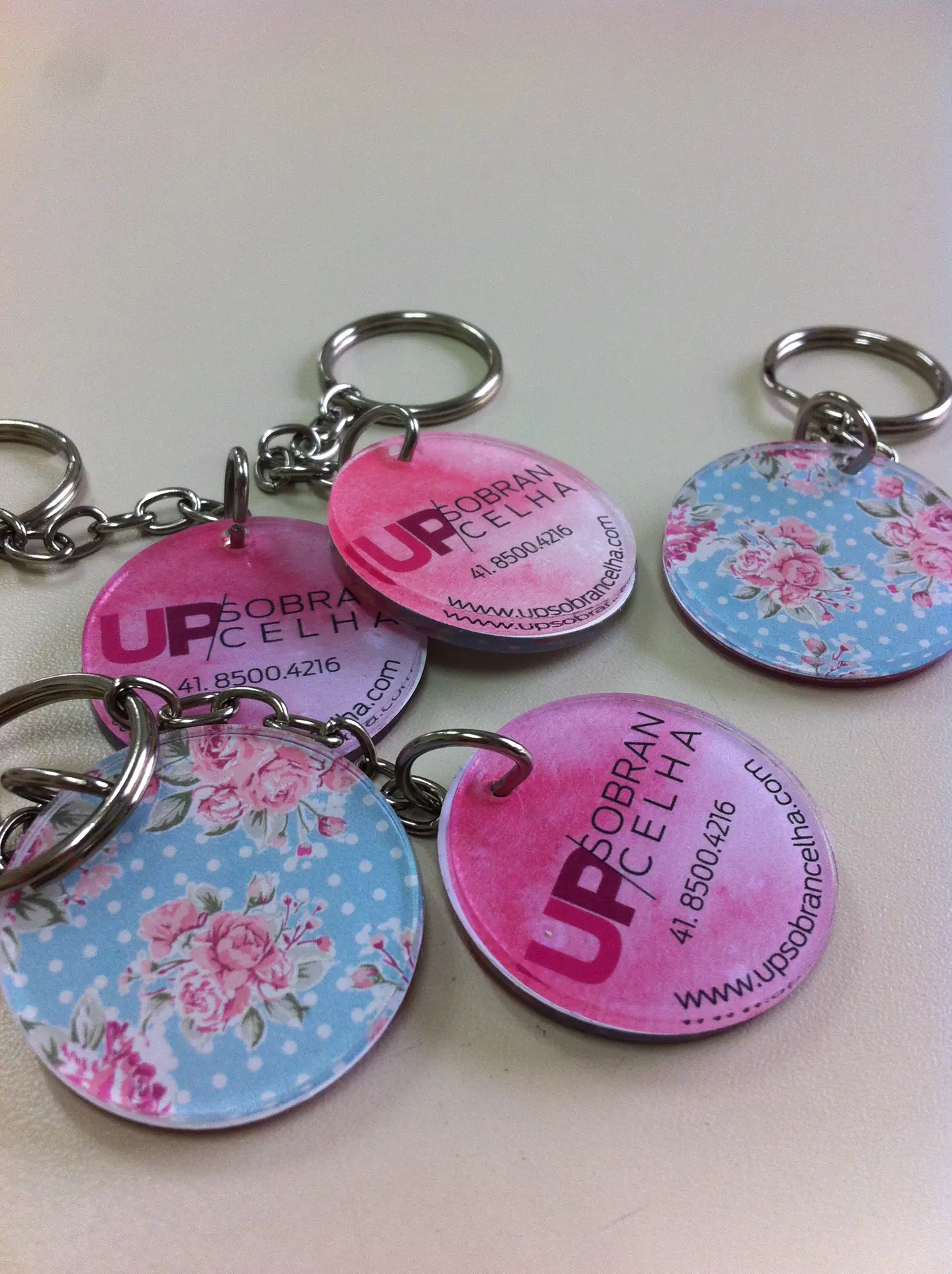 Chaveiro personalizado produzido pela LYNX Curitiba