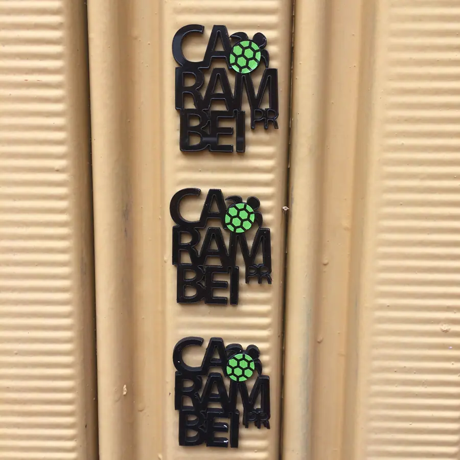 Chaveiro personalizado produzido pela LYNX Curitiba