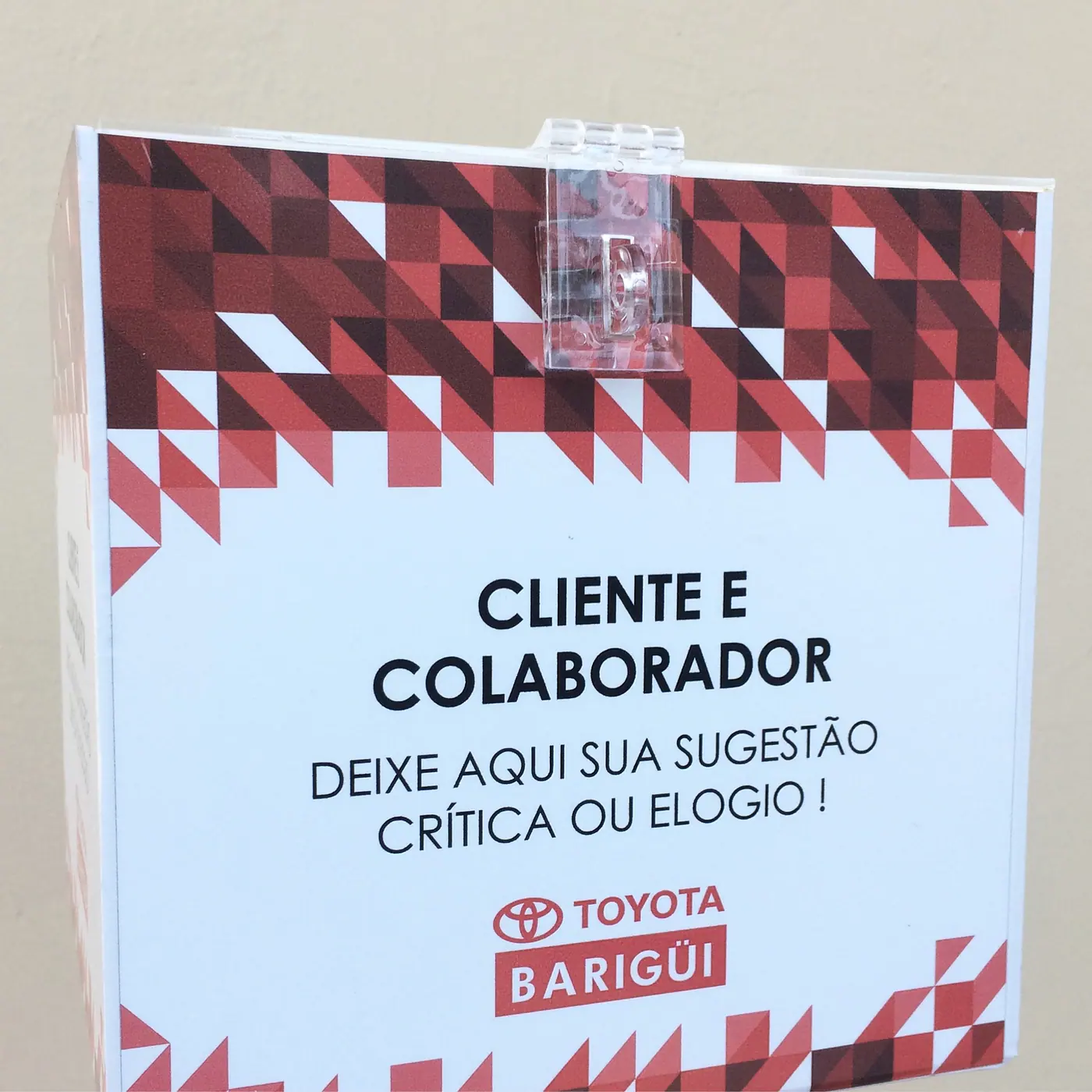 Peça personalizada produzida pela LYNX Curitiba